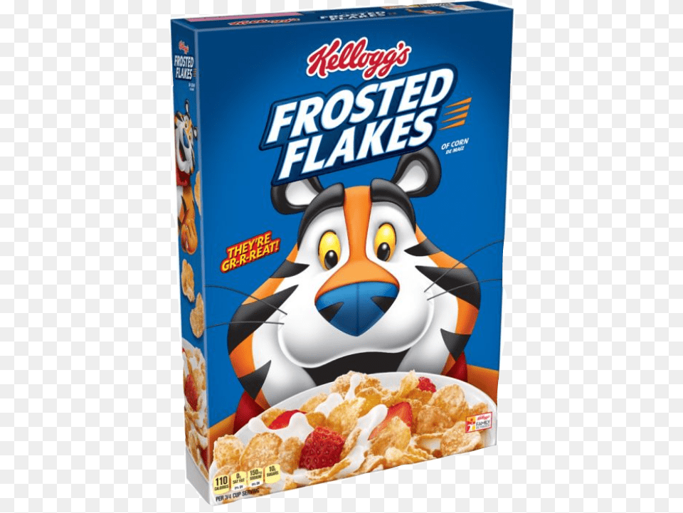 Cereal Cerealgods Kellogg39s Cereal Frosted Flakes, Food, Snack, Bowl Free Png Download