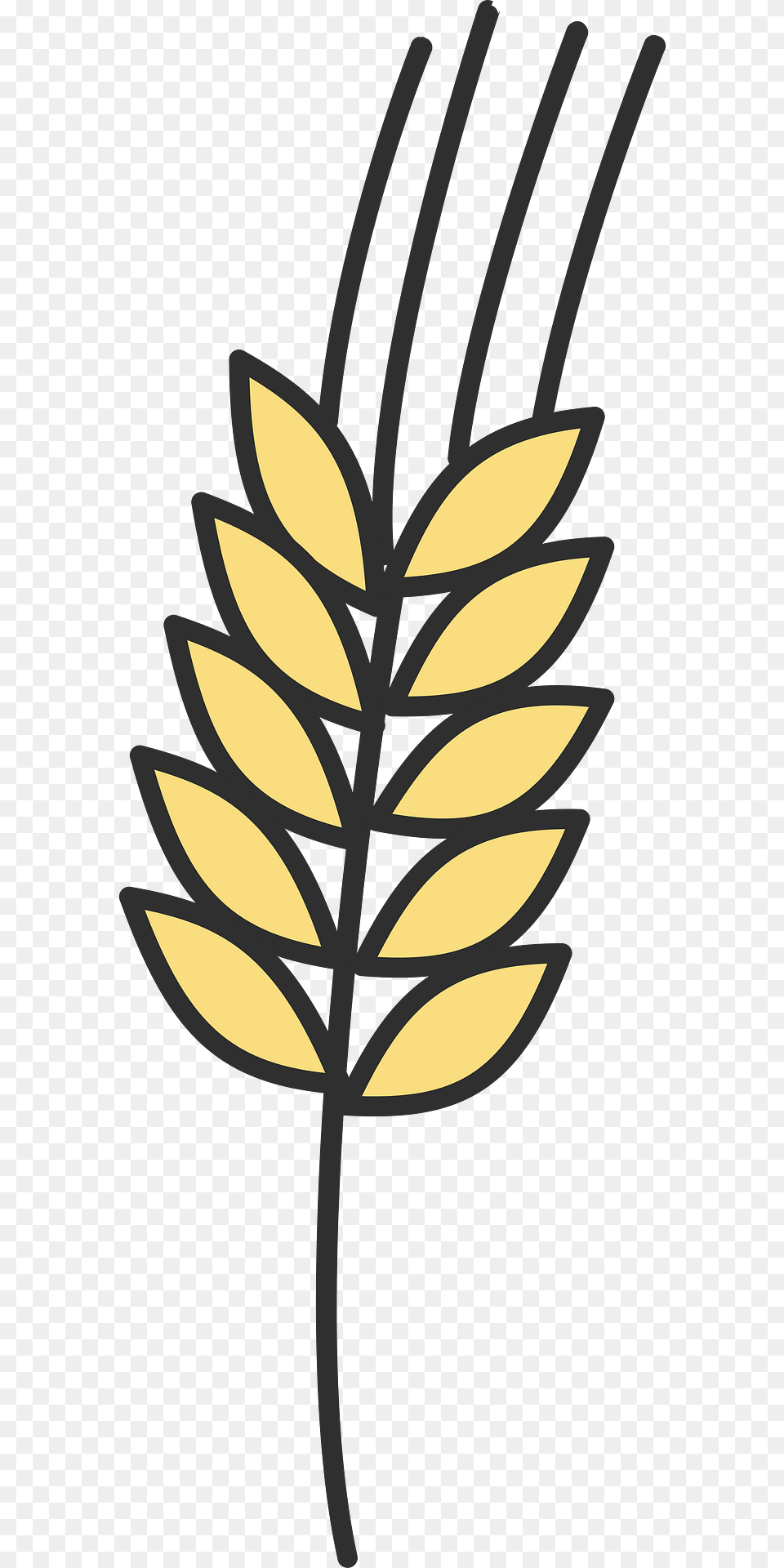 Cereal Clipart, Plant, Leaf, Vegetation, Art Png