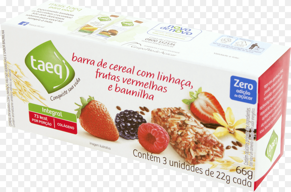 Cereal Em Barra Com Frutas Vermelhas E Baunilha Convenience Food, Berry, Produce, Fruit, Plant Free Png Download