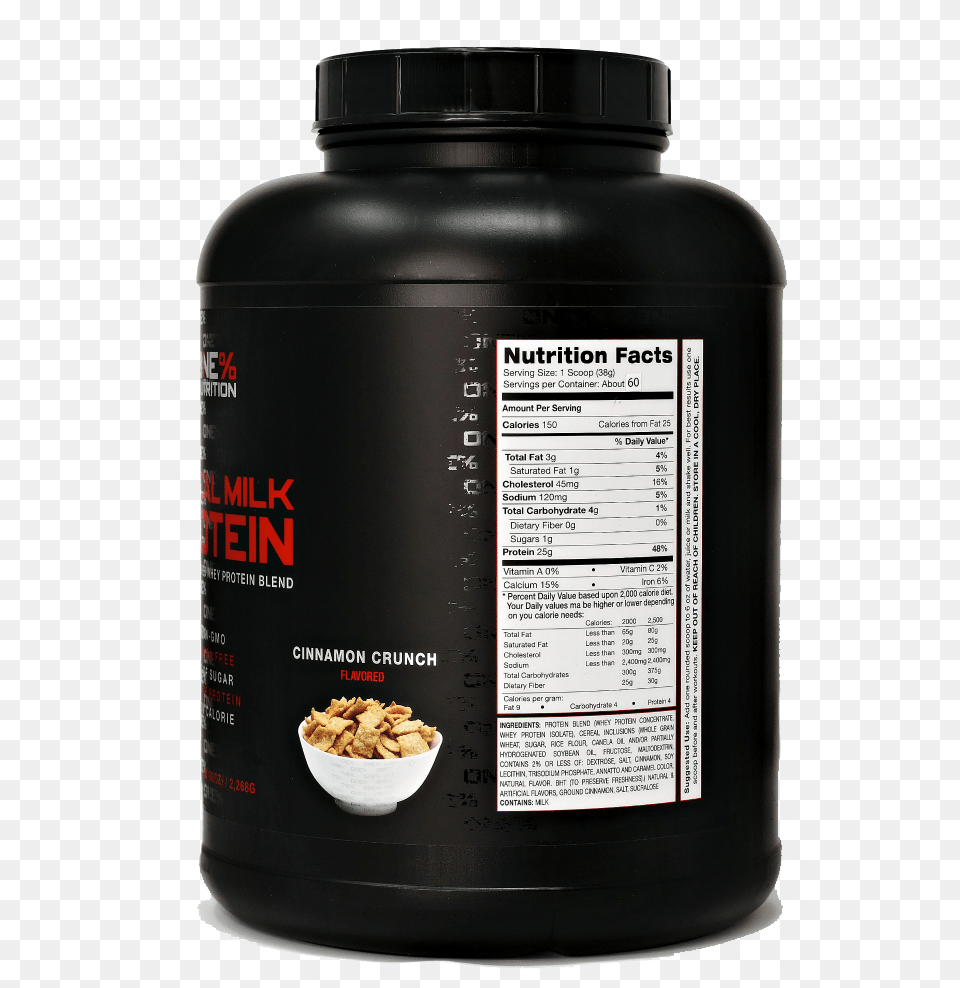 Cereal Milk Protein Bodybuilding Supplement, Bottle, Shaker, Food Free Png