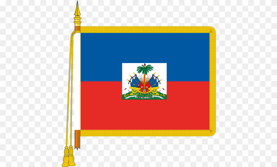 Ceremonial Haiti Flag Haiti Flag Free Png Download
