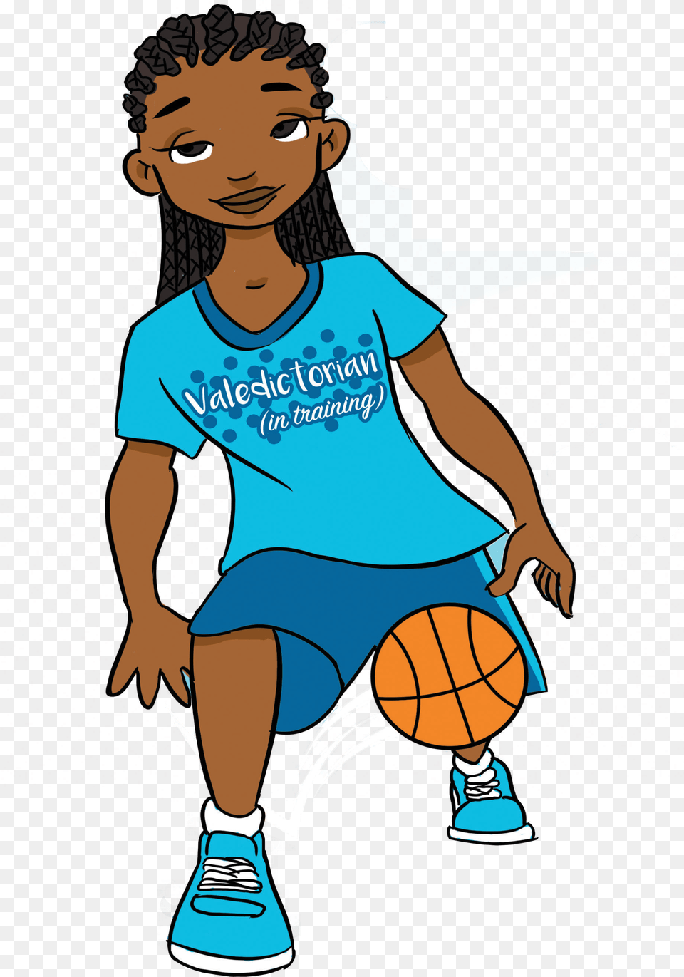 Ceremony Clipart Valedictorian Dribble Basketball Dribble Basketball, Clothing, T-shirt, Boy, Child Free Png Download