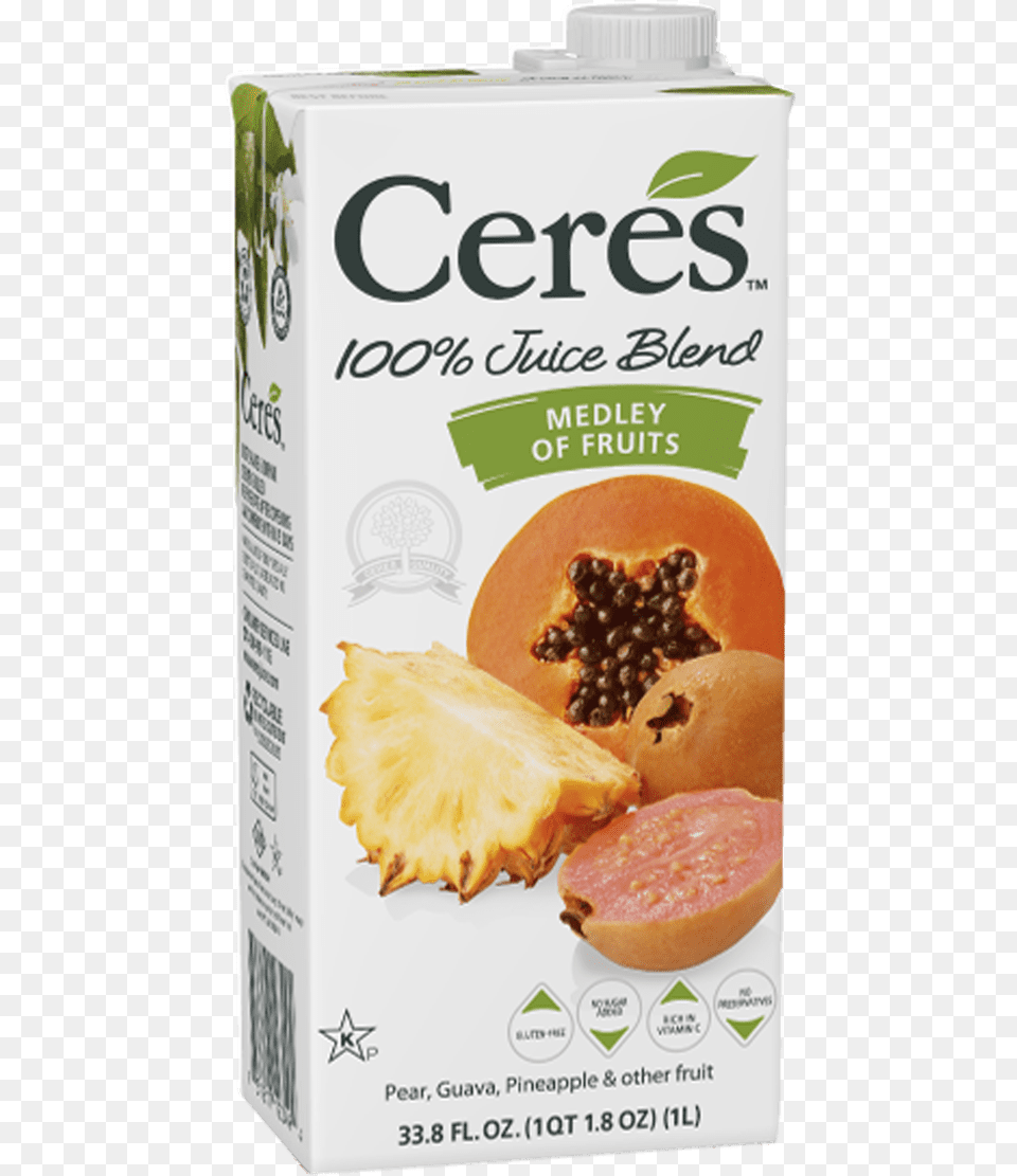 Ceres Juice Medley Of Fruits, Food, Fruit, Plant, Produce Free Png Download