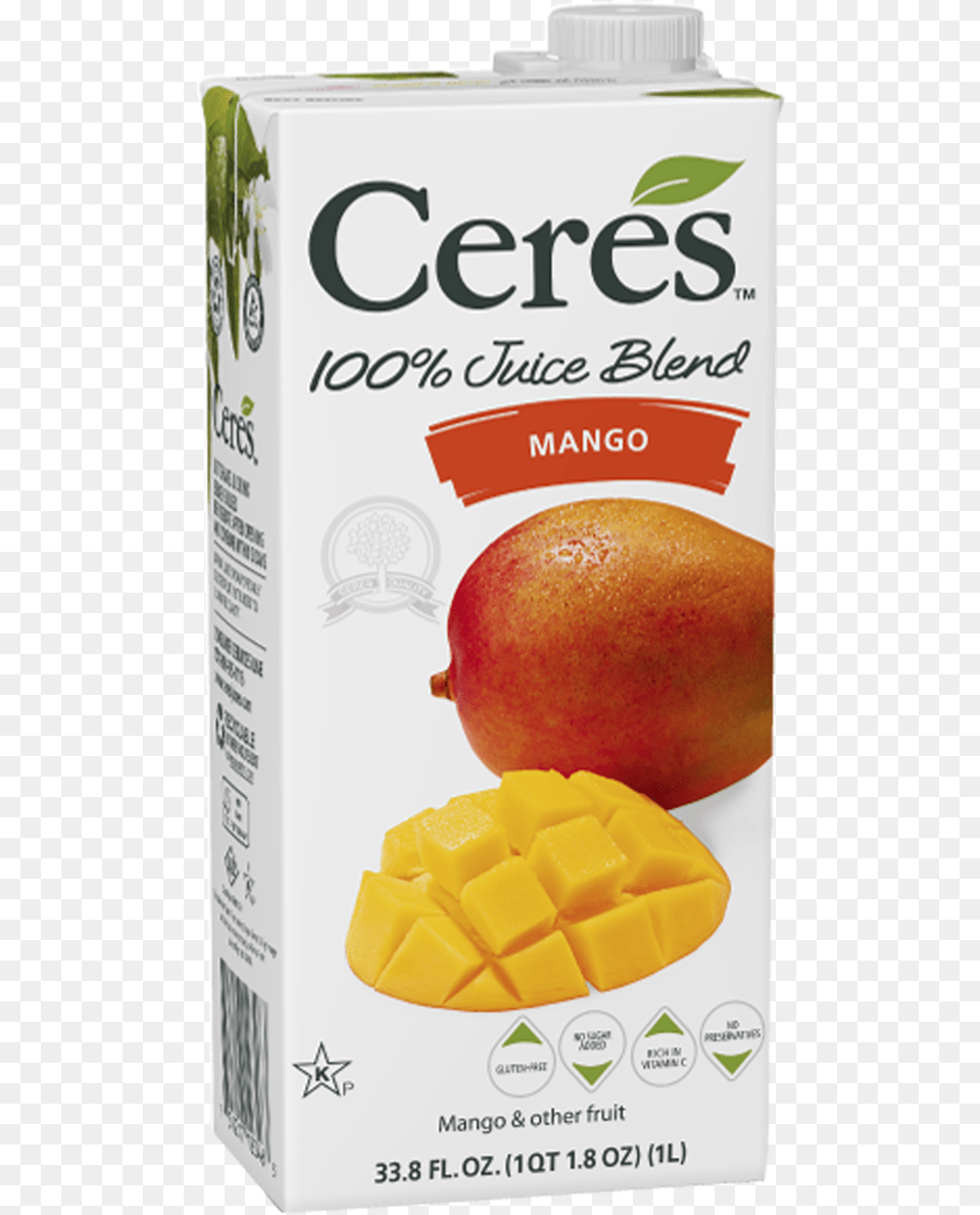 Ceres Mango Juice, Food, Fruit, Plant, Produce Png