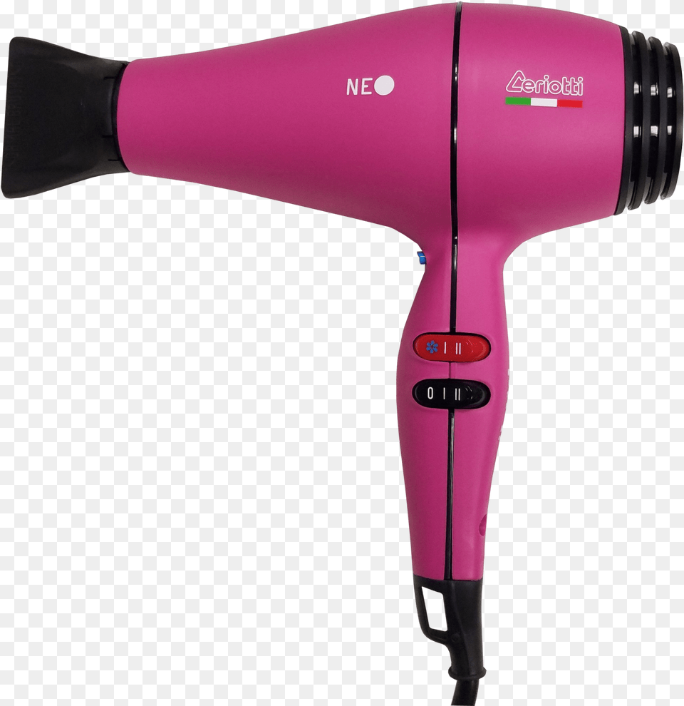 Ceriotti Neo Fuchsia Blow Dryer Vs Sassoon, Appliance, Blow Dryer, Device, Electrical Device Free Png