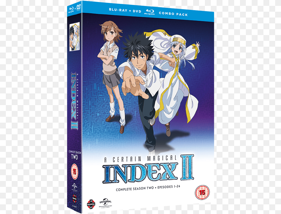 Certain Magical Index Season 1 Anime, Book, Comics, Publication, Person Free Png Download