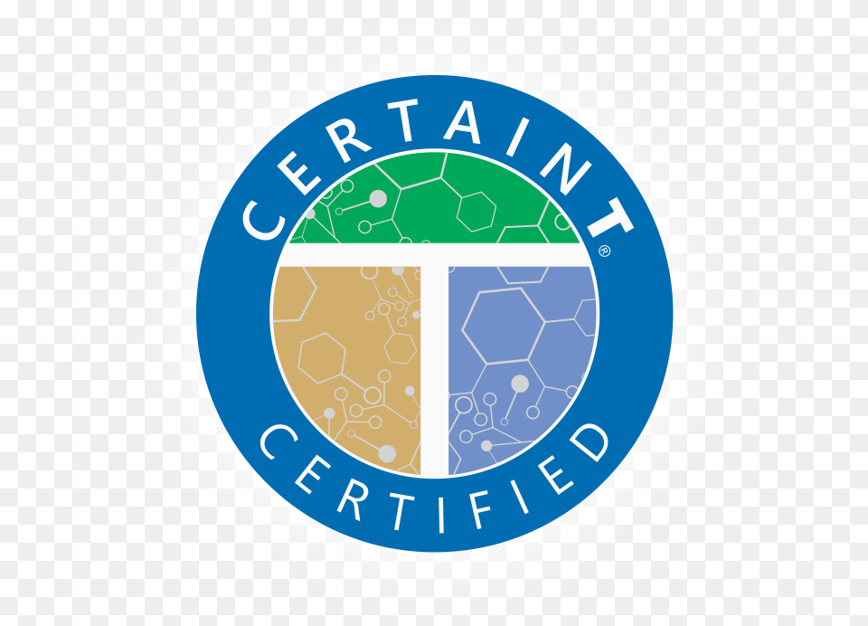 Certaint Logo Shadow Applied Dna Sciences Circle, Badge, Symbol, Disk Free Transparent Png