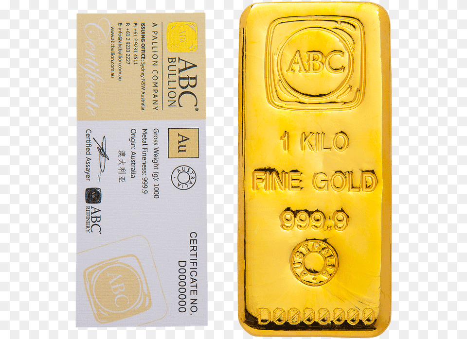 Certificate Au Gold Bar, Text, Electronics, Mobile Phone, Phone Png Image
