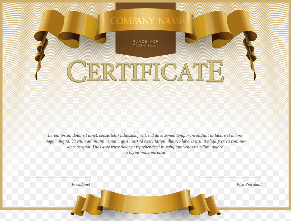 Certificate Background Design Hd, Advertisement, Poster, Book, Publication Png Image