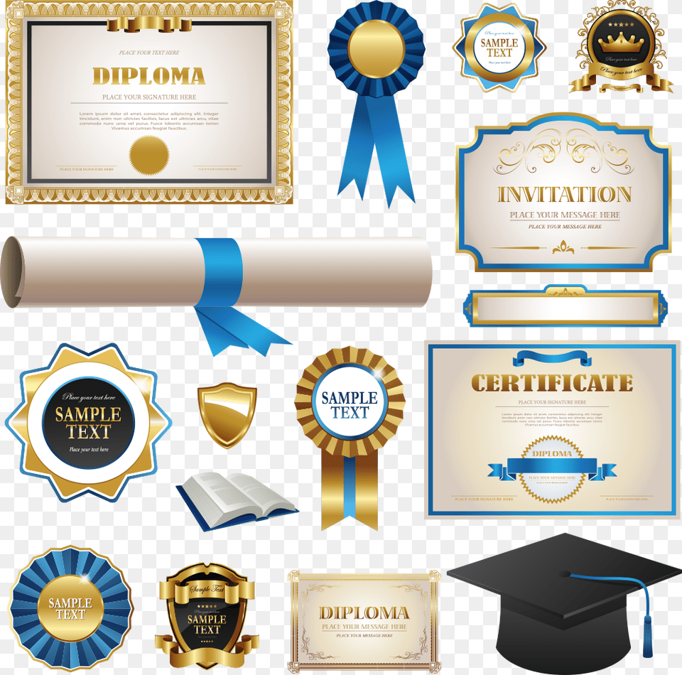 Certificate Background Vector Certificate Design, Text, People, Person, Diploma Free Png