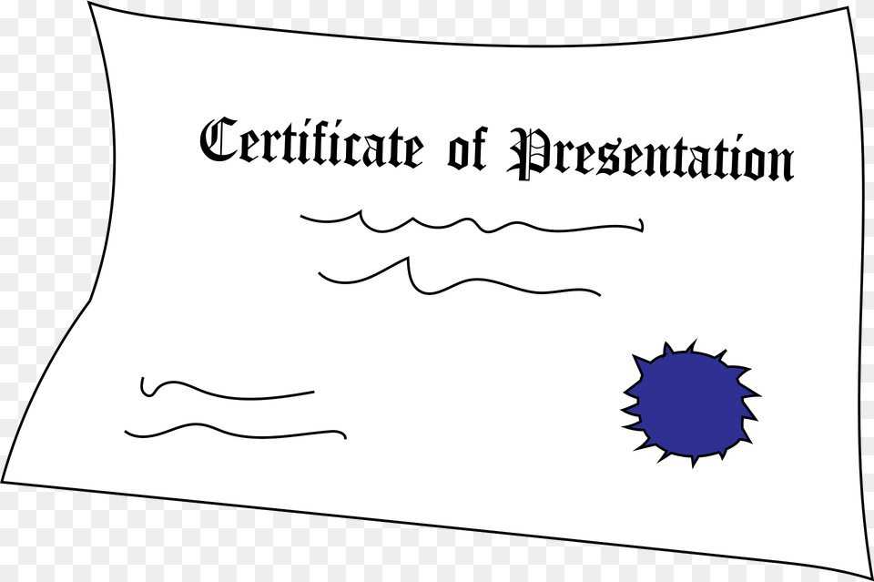 Certificate Clipart, Text Free Transparent Png