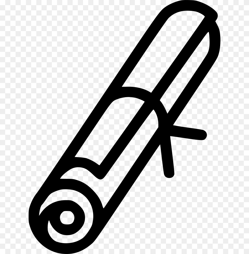 Certificate Degree Scroll Diploma Graduation College Icon, Ammunition, Missile, Weapon, Device Png Image
