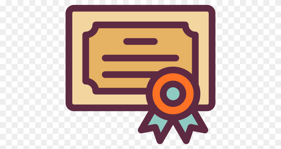 Certificate Icon, Electronics, Device, Grass, Lawn Free Transparent Png