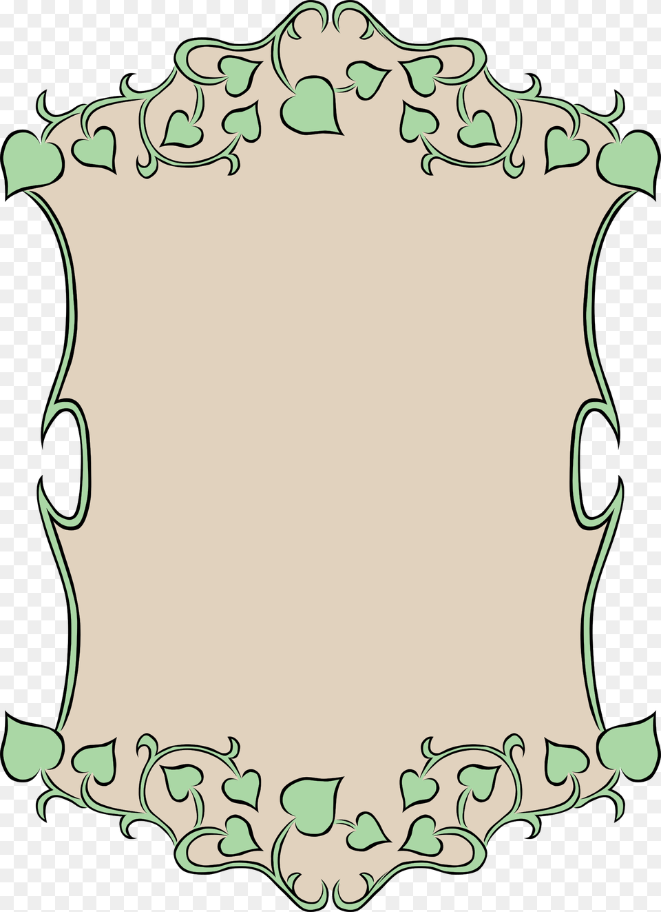 Certificate Ivy Border Picture Carrots Garden Sign Clip Art, Text Free Png