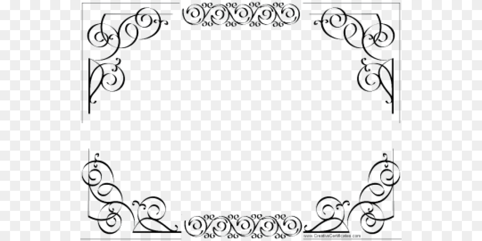 Certificate Template Clipart Outline Sample Borders For Certificates, Art, Floral Design, Graphics, Pattern Png Image