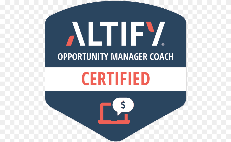 Certified Altify Opportunity Manager Coach Comcast, Logo, Disk, Sign, Symbol Free Transparent Png