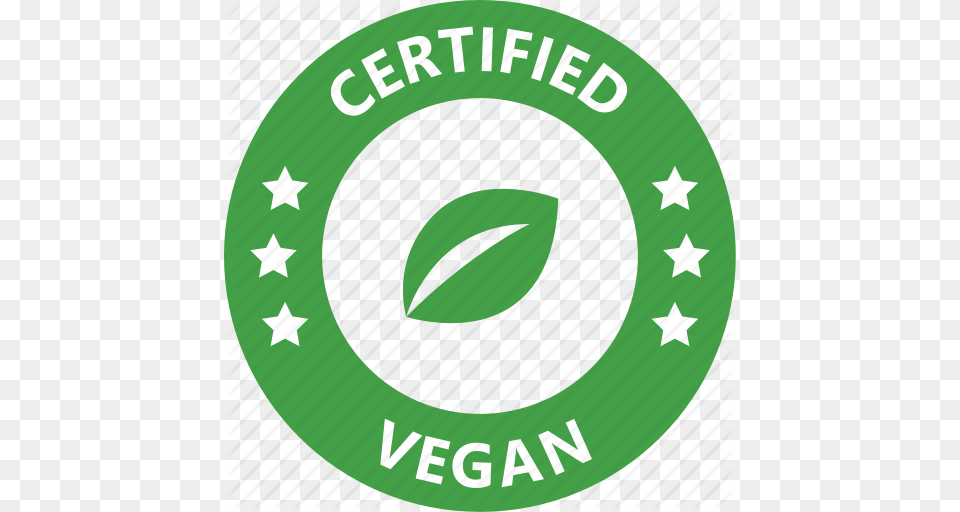 Certified Chop Leaf Natural Vegan Icon, Green, Logo, Disk, Symbol Free Png