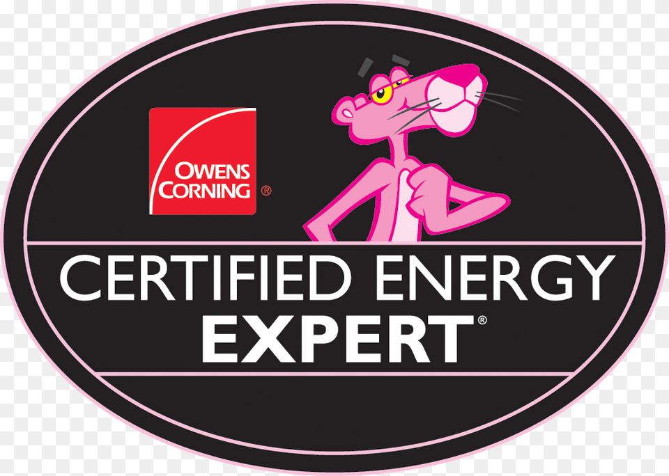 Certified Energy Experts Owens Corning, Photography, Sticker, Person, Logo Free Transparent Png