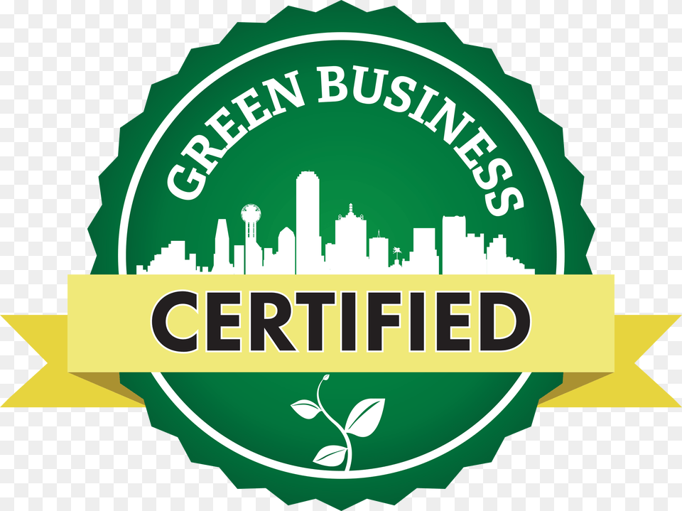 Certified Green Business, Logo, Architecture, Building, Factory Free Png Download