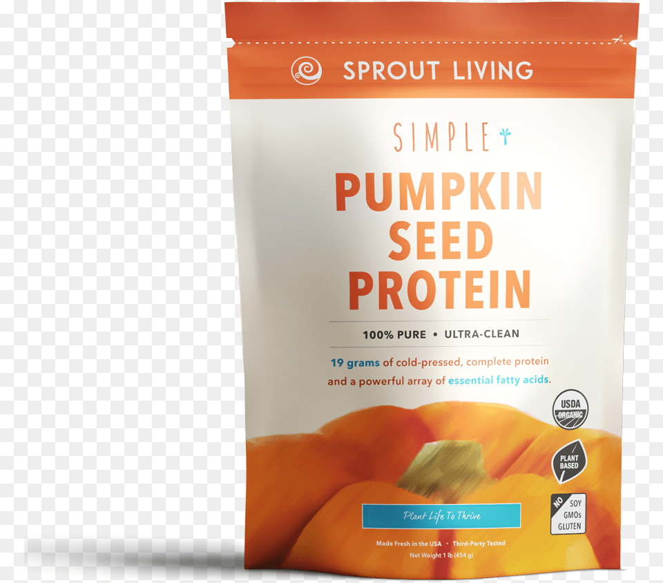 Certified Pumpkin Seed Protein Powder, Advertisement, Poster, Food, Fruit Free Png Download