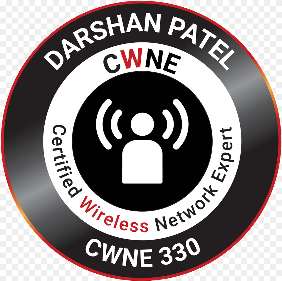 Certified Wireless Network Expert, Sticker, Disk, Logo Free Png