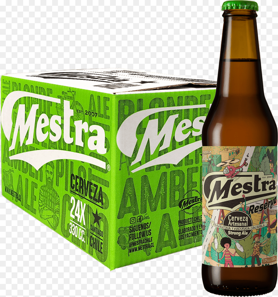 Cerveza Mestra 330 Reserva Precio, Alcohol, Beer, Beer Bottle, Beverage Free Png Download