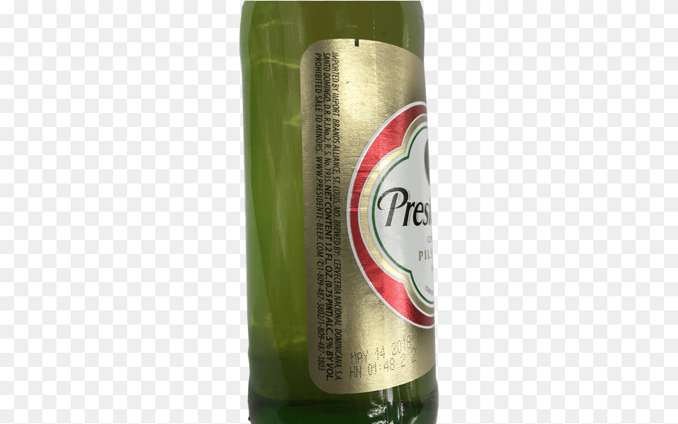 Cerveza Presidente Botella 12 Oz Presidente, Alcohol, Beer, Beer Bottle, Beverage Png