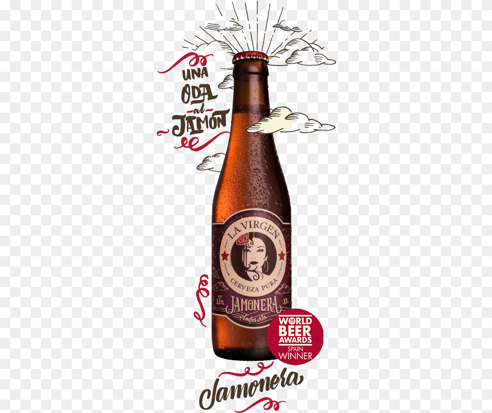 Cervezas La Virgen, Alcohol, Beer, Beer Bottle, Beverage Free Png Download