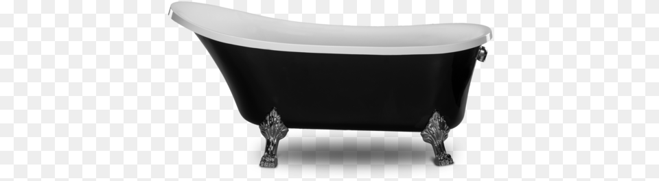 Cesano Black Black And White Bathtub, Bathing, Person, Tub, Hot Tub Free Transparent Png