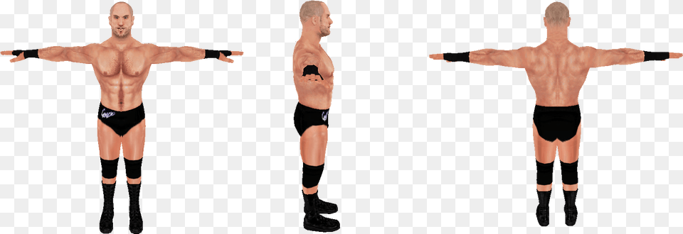 Cesaro Svr Ps2 Mod, Back, Body Part, Person, Adult Png