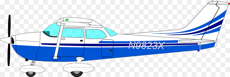 Cessna 172 Clipart, Aircraft, Airliner, Airplane, Transportation Free Png