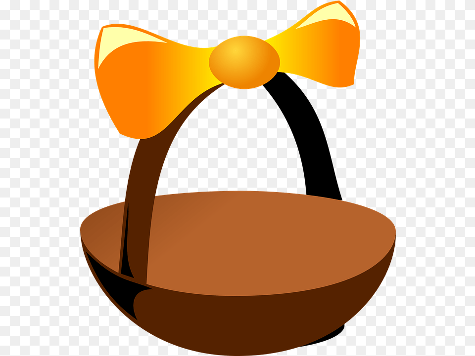 Cesta Desenho 1 Image Basket With Ribbon Clipart, Formal Wear, Bronze, Smoke Pipe, Bowl Free Png Download
