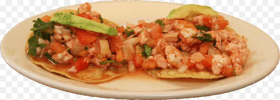 Ceviche De Camaron Tostadas De Camaron Free Png Download