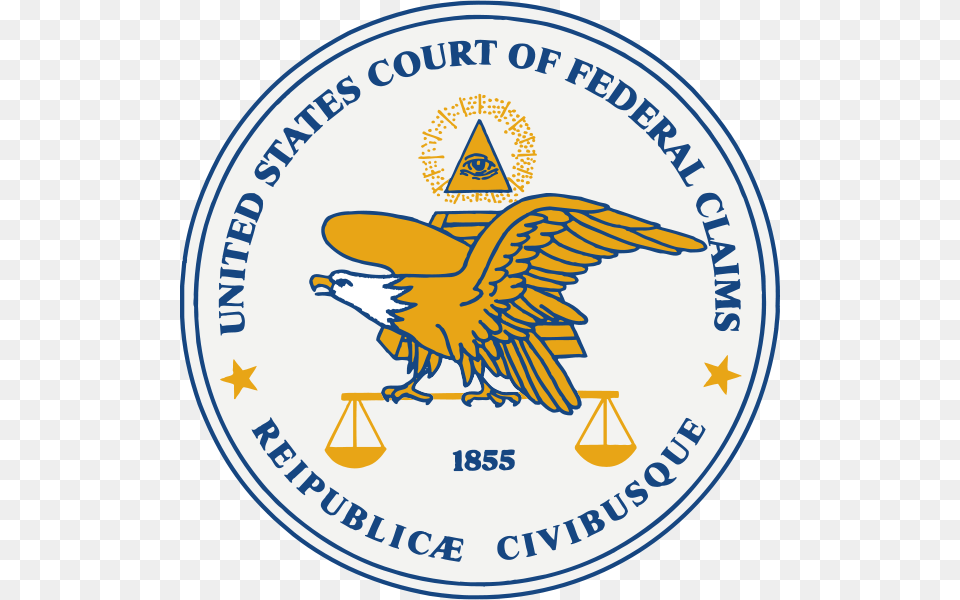 Cfc Jurisdiction Over Claims Pending In Federal Court Us Court Of Federal Claims, Badge, Logo, Symbol, Emblem Free Png Download