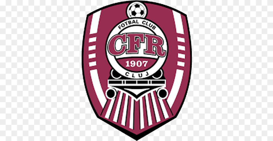 Cfr Cluj Logo Transparent Cfr Cluj Logo, Badge, Symbol, Emblem, Food Free Png Download