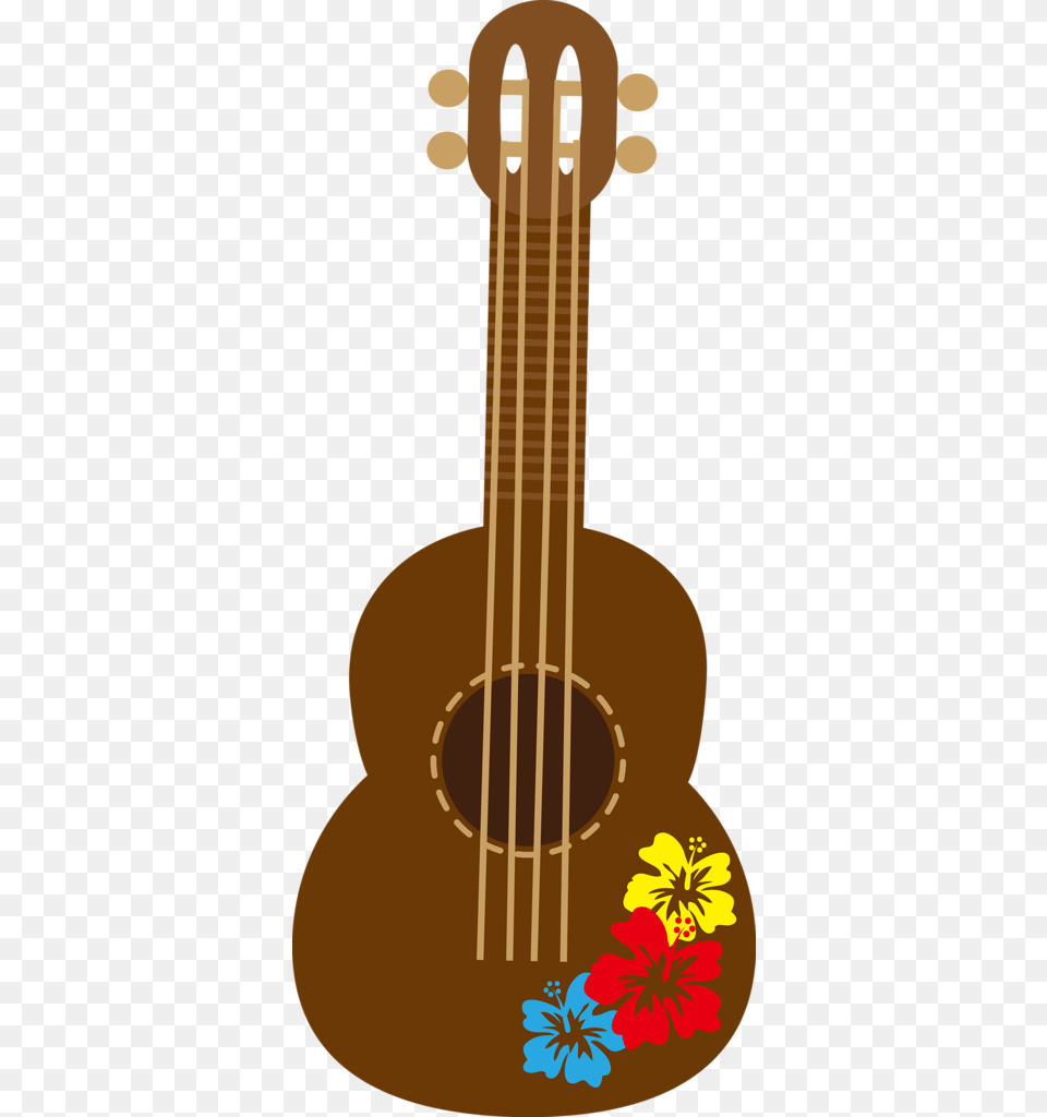 Cg Hawaiian Moana And Clip Hawaiian Ukulele Clipart, Bass Guitar, Guitar, Musical Instrument, Person Png Image