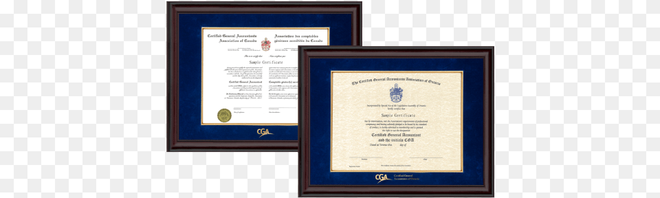 Cga Ontario Frames Ontario, Text, Diploma, Document Png