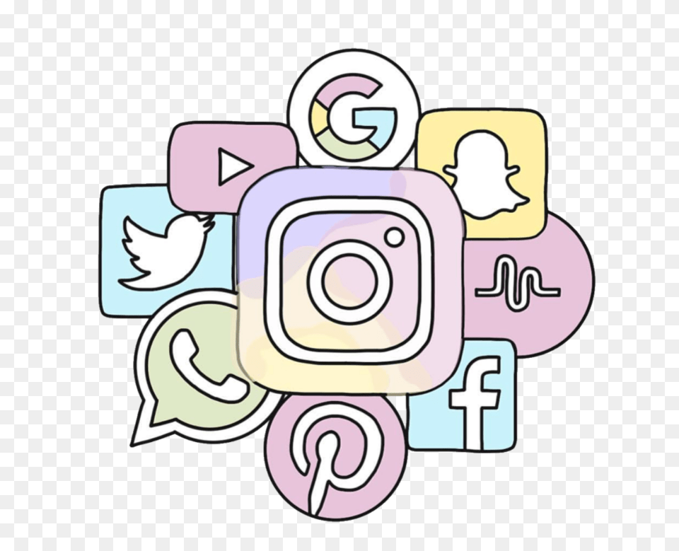 Cgnyb Socialmedia Logo Instagram Google Snapchat Facebook Instagram Logo Pink, Text, Art Png