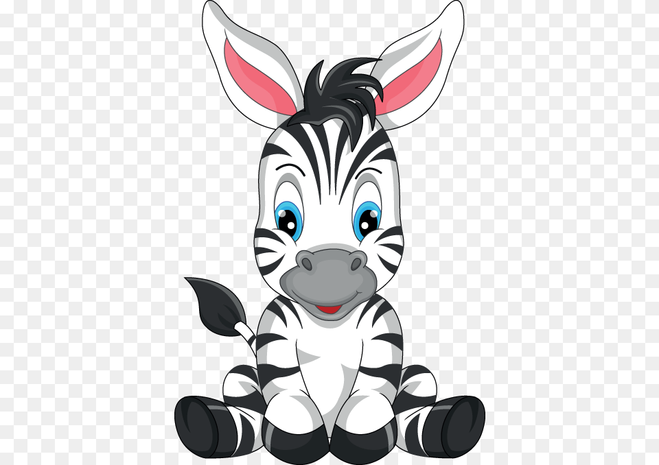 Ch B Beaut Felt Zebra Cartoon Clip Art, Animal, Mammal, Baby, Person Png