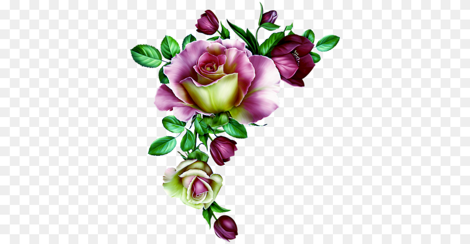 Ch B Esquineras Cicek Decoupage Flowers, Art, Floral Design, Flower, Flower Arrangement Free Png