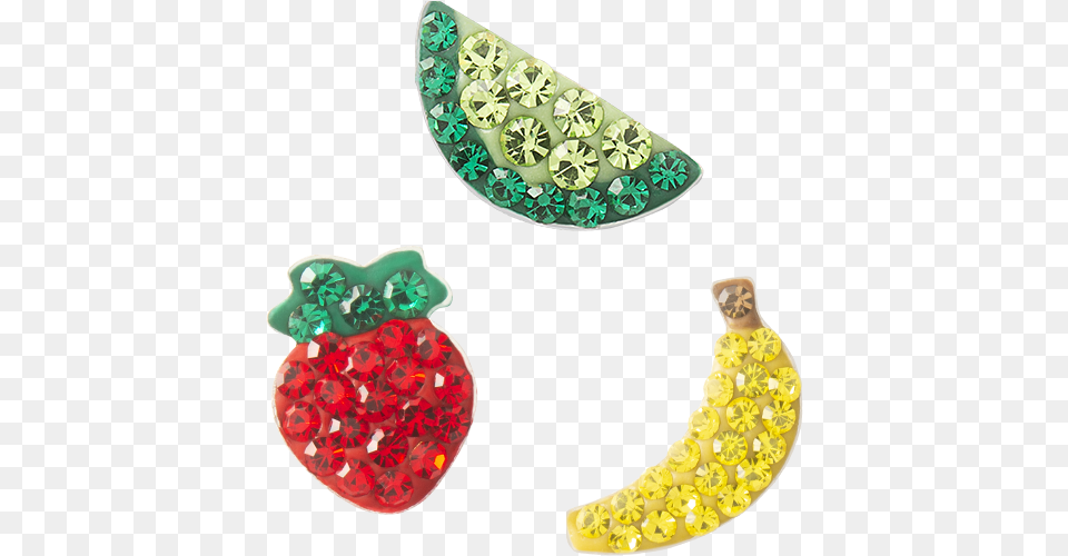 Ch Fruit Sparkle Charms Earrings, Accessories, Gemstone, Jewelry, Earring Free Png