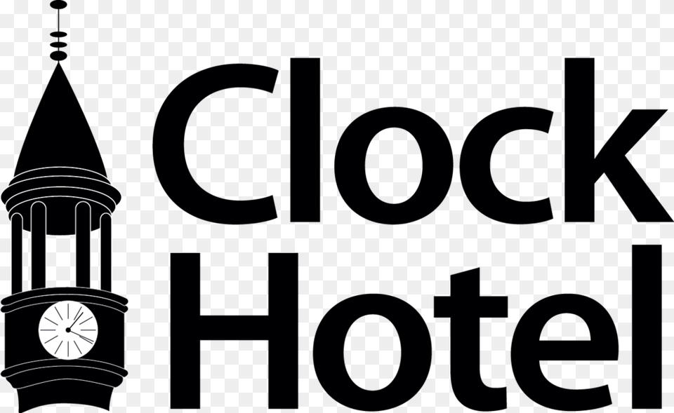 Ch Logo Black 2016 Clock Hotel, Architecture, Building, Clock Tower, Tower Free Transparent Png
