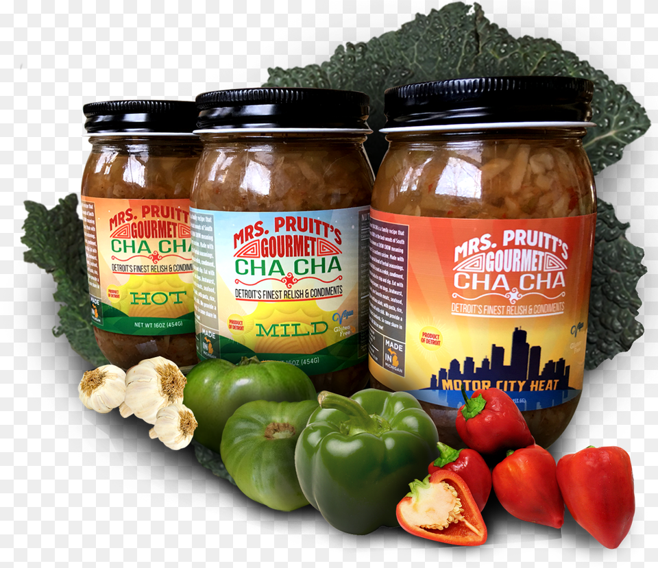 Cha Cha Is A Relish Condiment Sauce Green Bell Pepper, Food, Bell Pepper, Plant, Produce Png