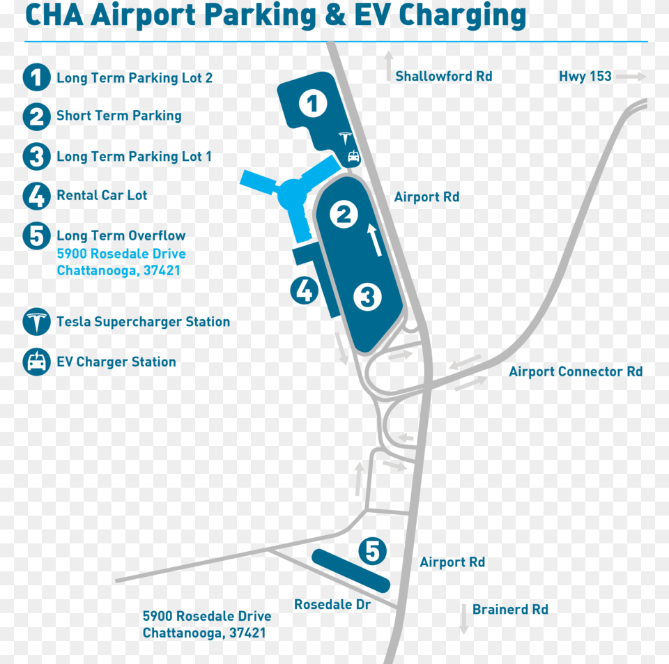 Cha Terminal Map Parking Lots Png Image