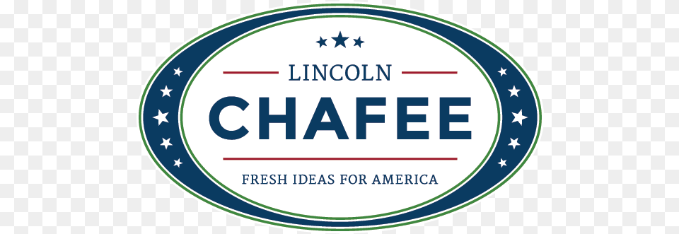 Chafee Logo Lincoln Chafee For President, Oval Free Png Download