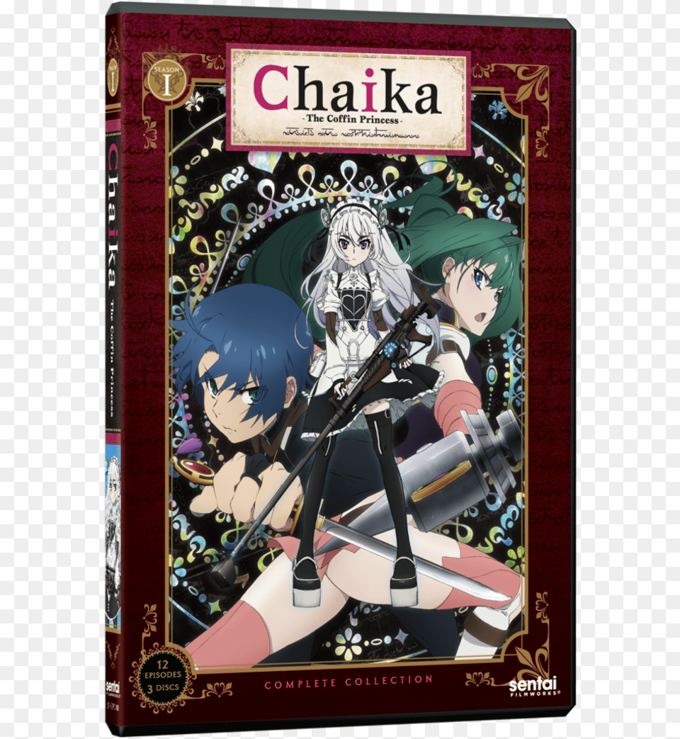Chaika The Coffin Princess Dvd, Publication, Book, Comics, Adult Free Png