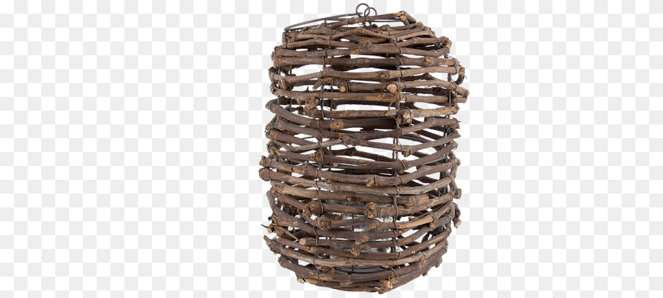 Chain, Wood, Basket, Lamp, Driftwood Png Image