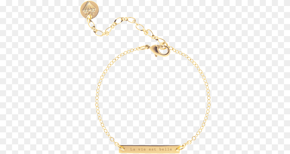 Chain Amelie Braelet Gold Plated Pulsera Con Nombre De Oro, Accessories, Bracelet, Jewelry, Necklace Png Image