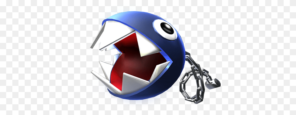 Chain Chomp Mario Chain Chomp, Crash Helmet, Helmet, American Football, Football Png