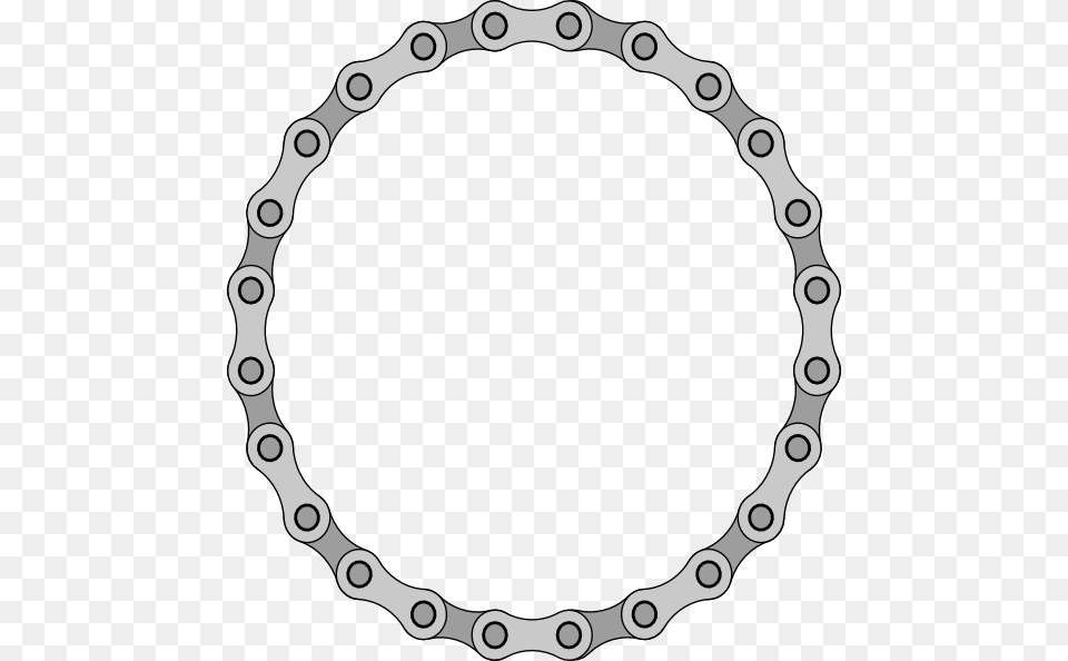 Chain Circle Circle, Oval, Accessories, Bracelet, Jewelry Free Png Download
